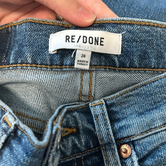 NWT Re/Done 70s Stove Pipe Jeans - Picture 9 of 11
